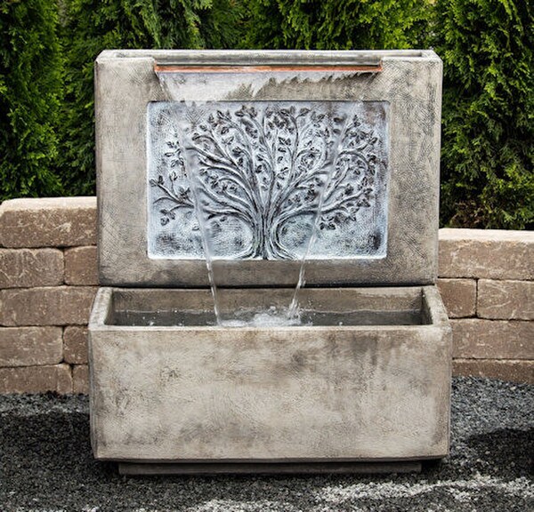 Fountain Tree of Life Lighted wall for the garden for sale pump included